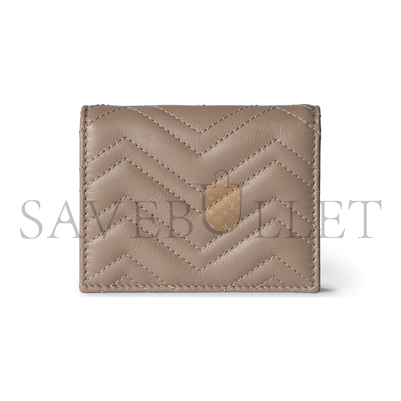 GUCCI GG MARMONT CARD CASE WALLET 466492 (17.5*11cm) GUCCI GG MARMONT CARD CASE WALLET 466492 (17.5*11cm)